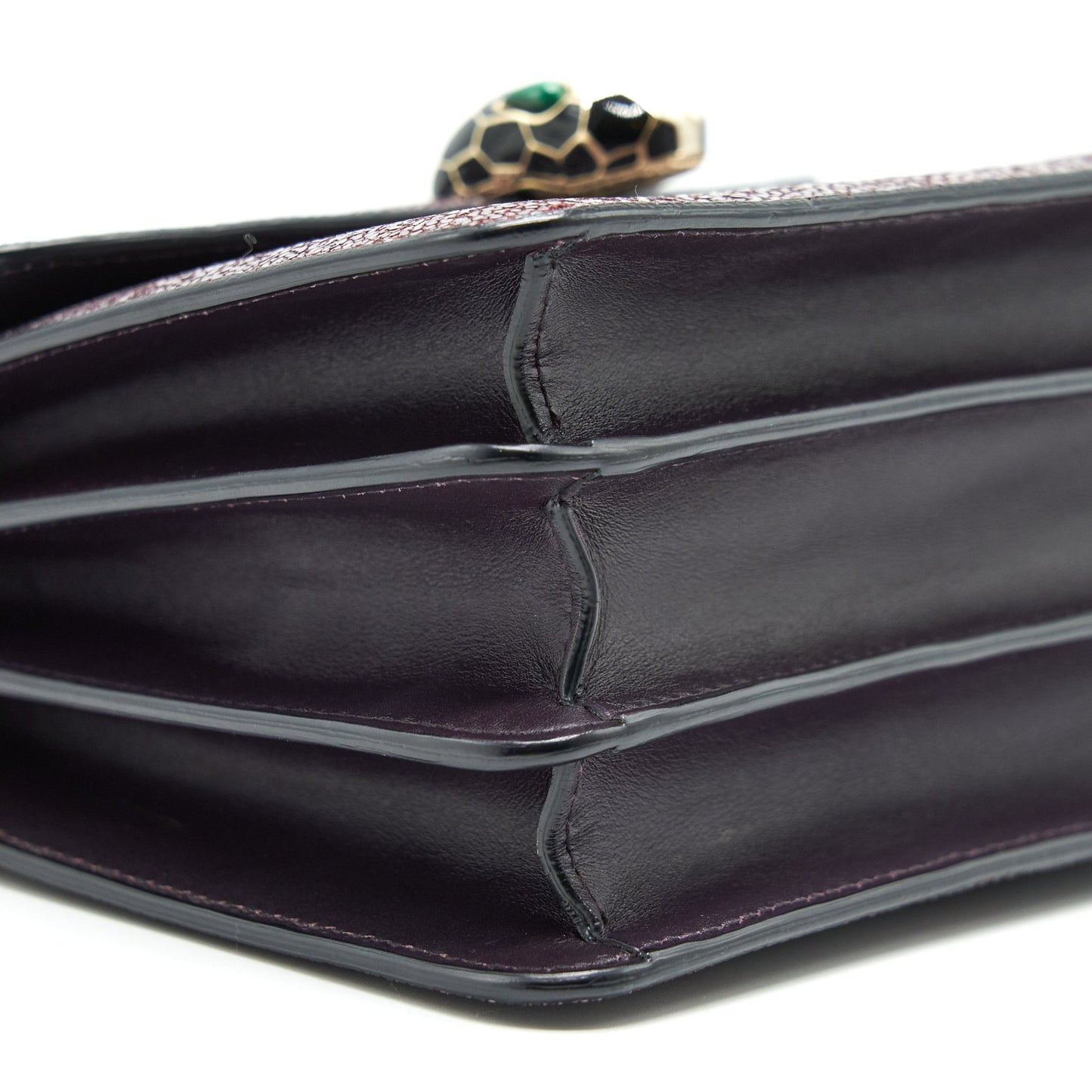 BVLGARI SERPENTI FOREVER CROSSBODY BAG Stigary Purple