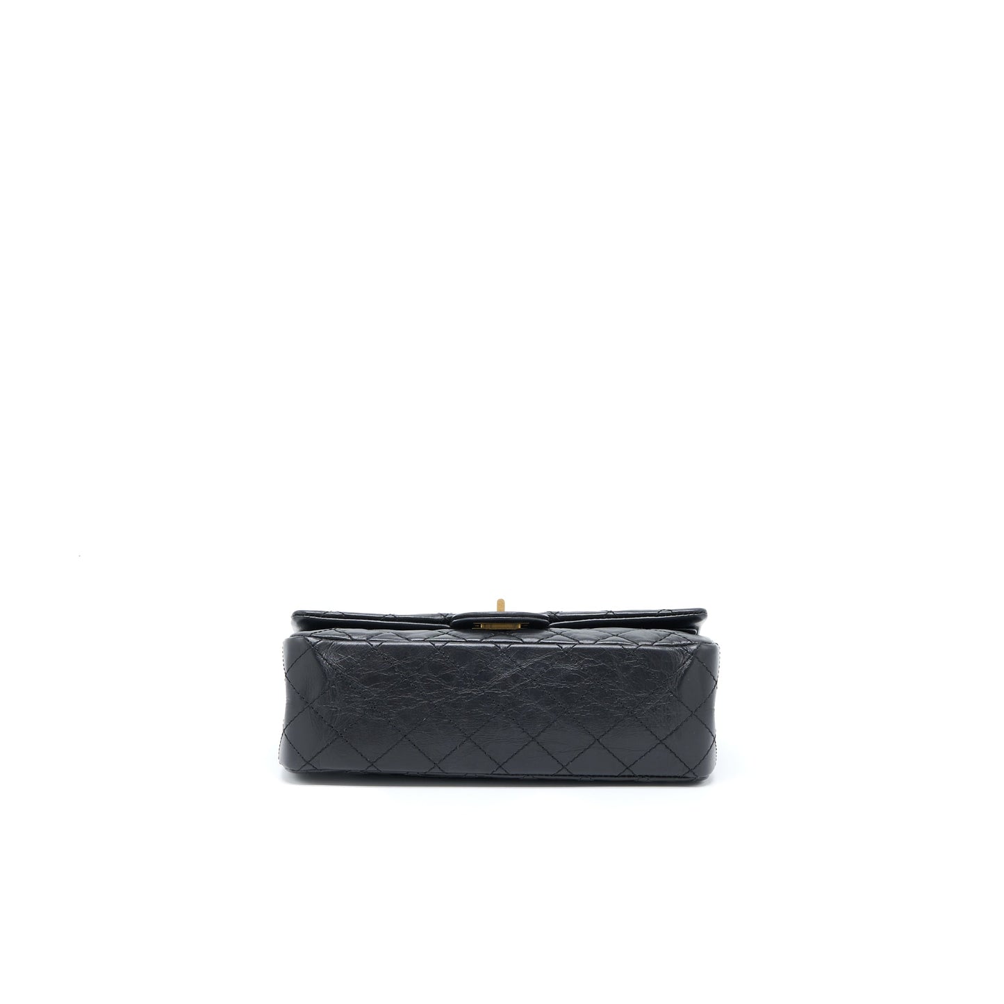 Chanel Small 2.55 Reissue Flap Bag Aged Calfskin Black GHW