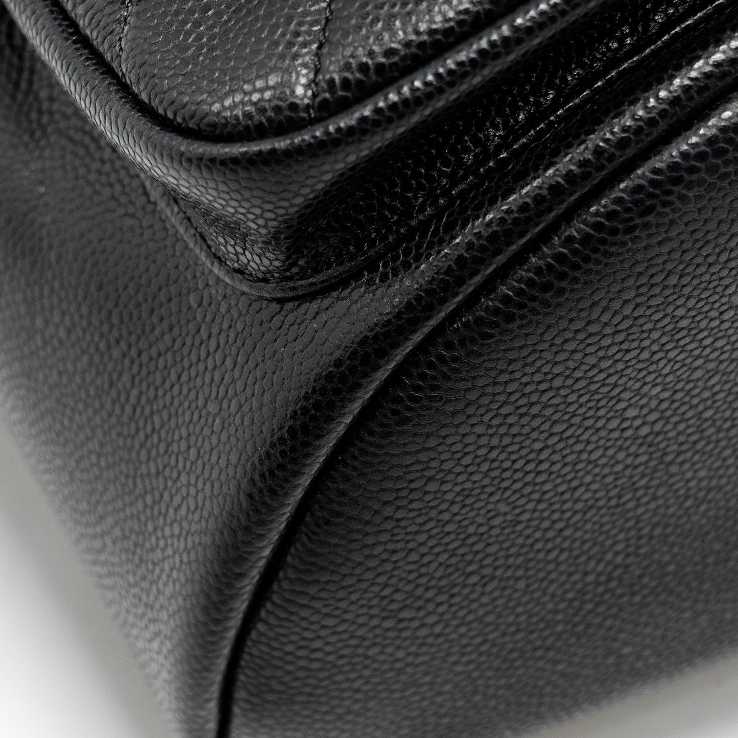 Chanel Triple Pack Backpack Caviar Black LGHW (microchip)