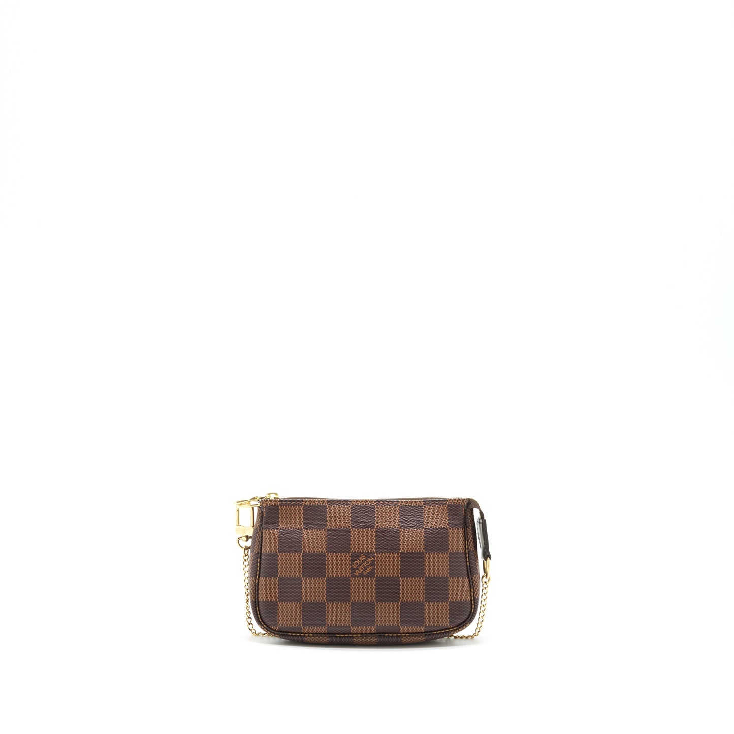 Louis Vuitton mini Pochette accessories Damier ebene