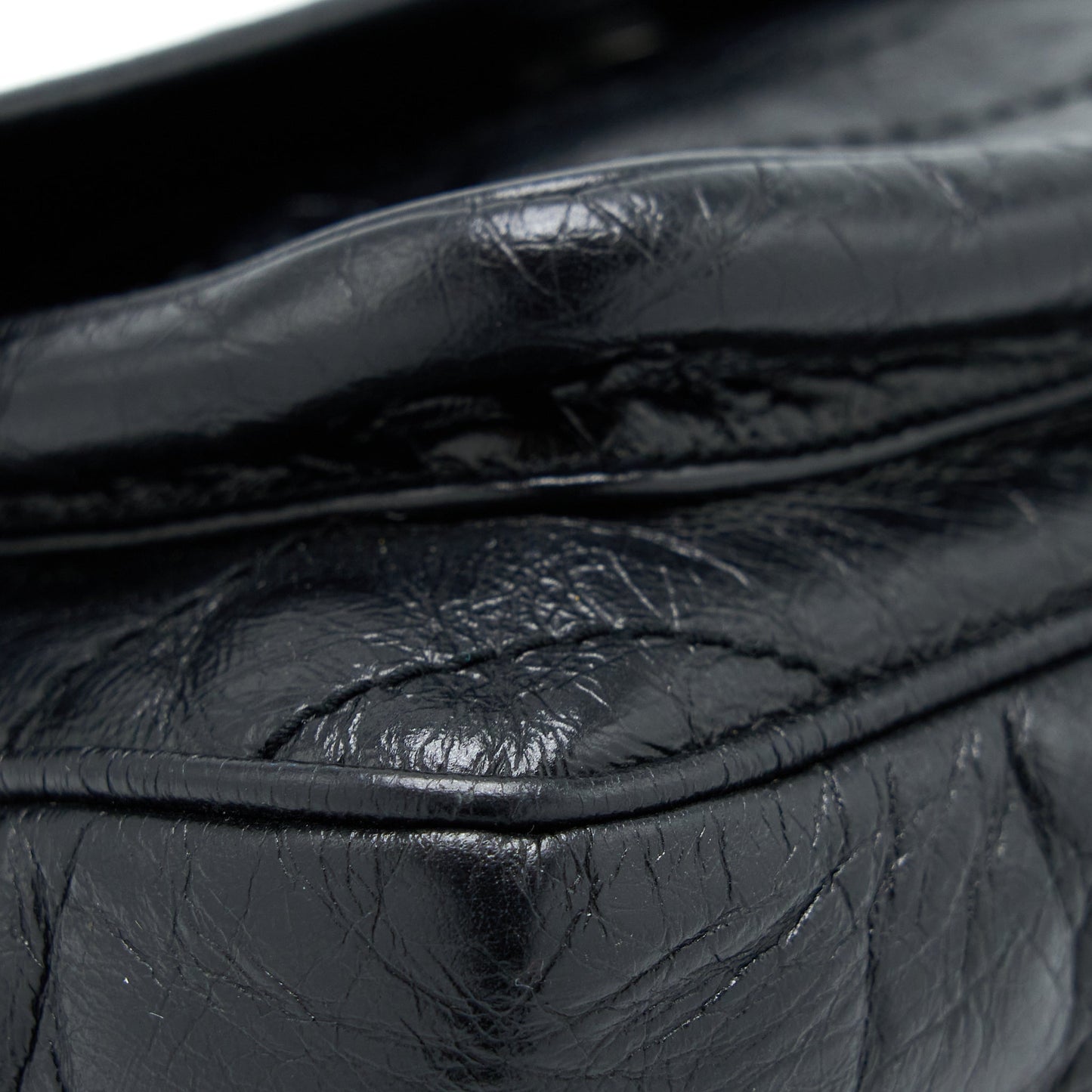 Saint Laurent/YSL Medium Niki Bag Calfskin Black SHW