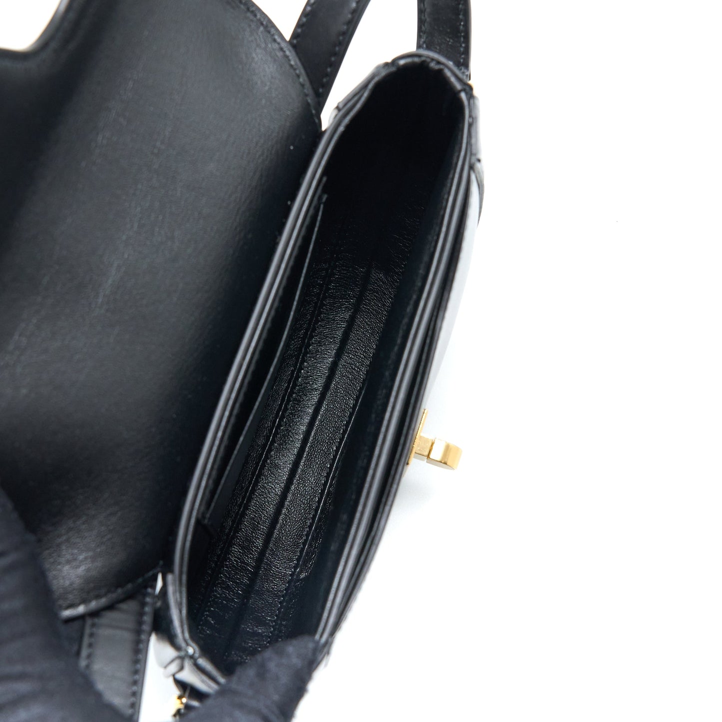 Celine Besace Bag Calfskin Black GHW