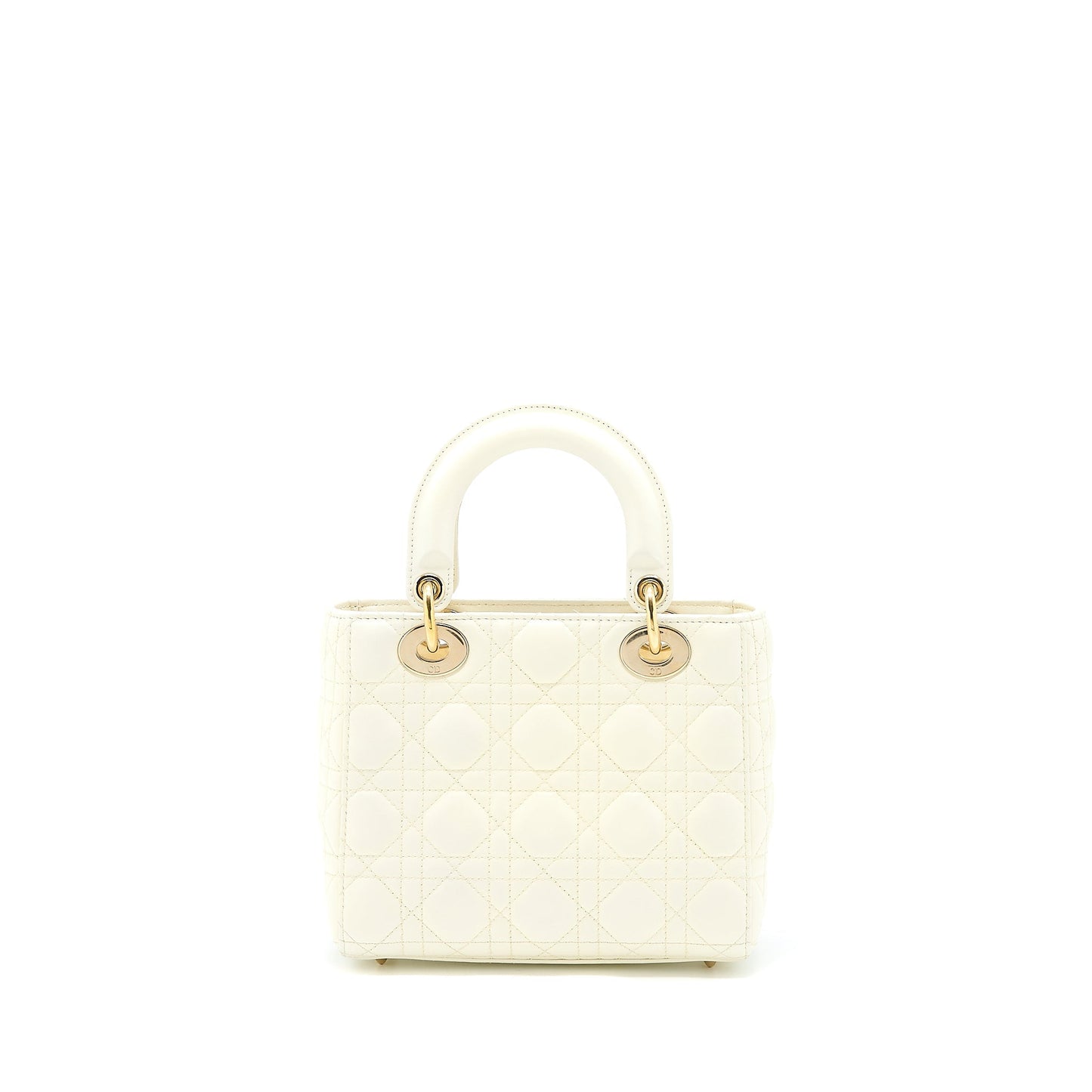 Luxury Dior Small Lady Luxury Dior My ABCLuxury Dior Bag Lambskin White LGHW