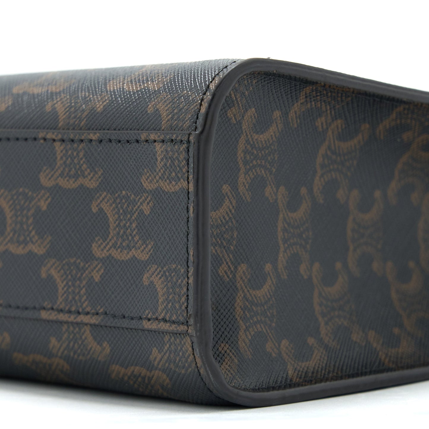 Celine Vertical Cabas Triomphe Canvas GHW