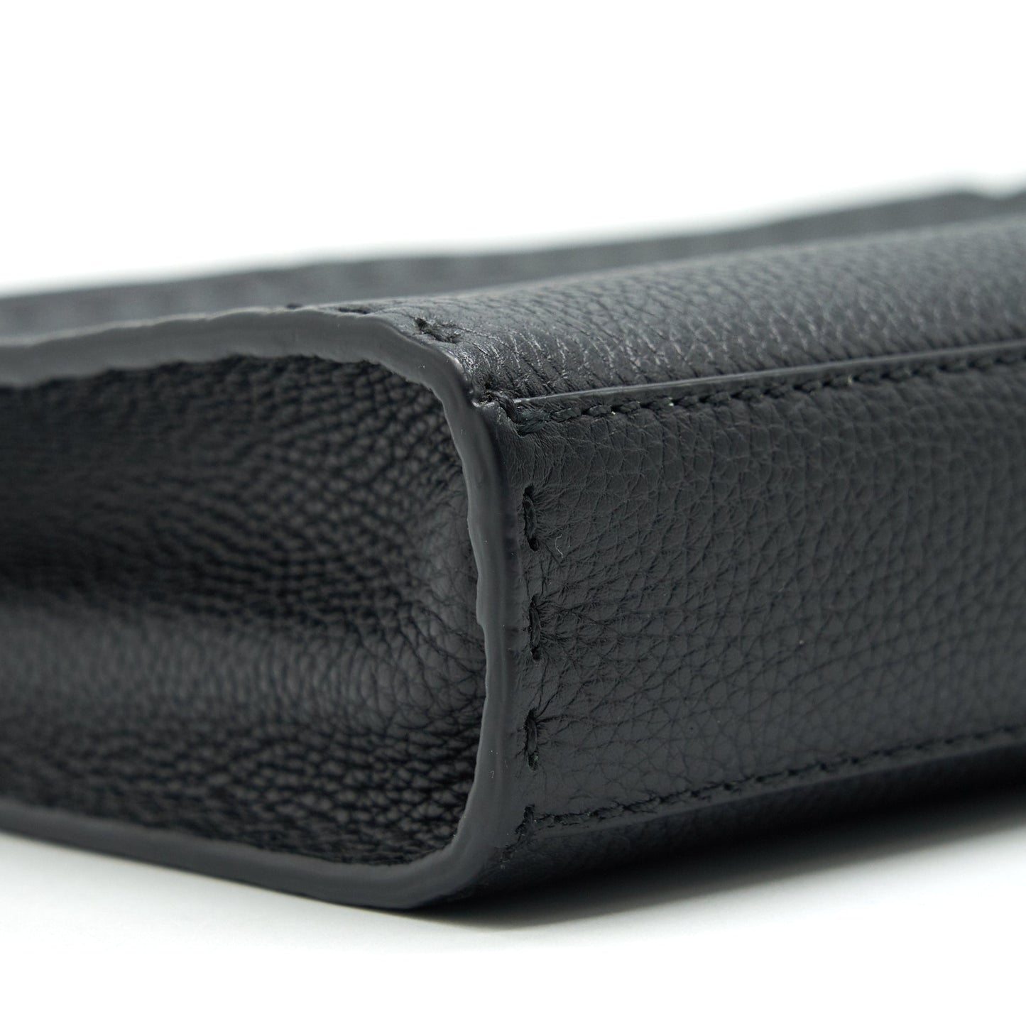 Fendi Peekaboo Iconic Fit Mini Black with SHW
