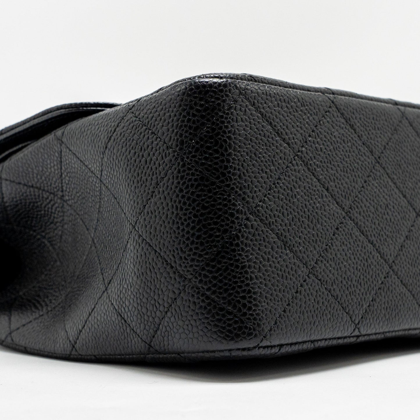 Chanel Jumbo Classic double flap bag caviar black GHW