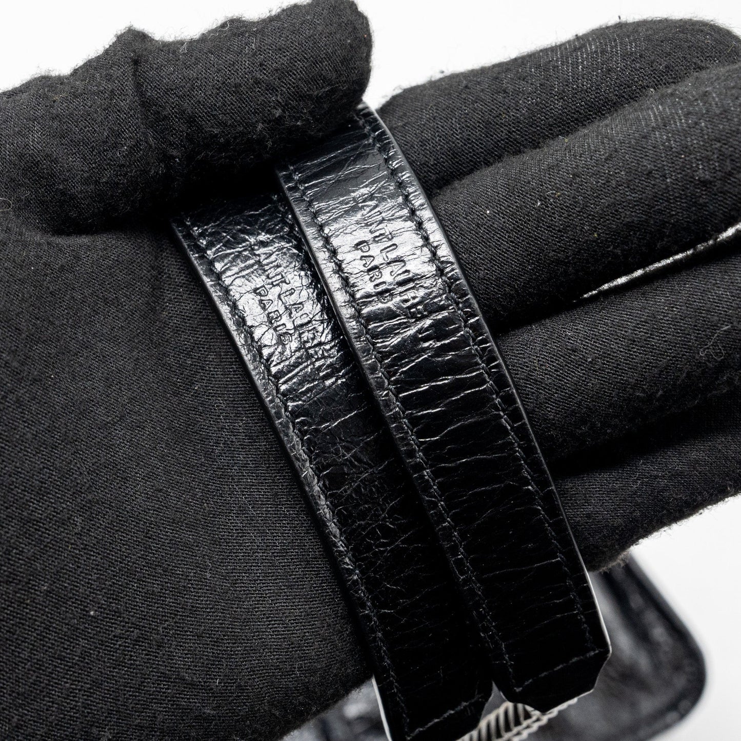 Saint Laurent Baby Niki Leather Black SHW