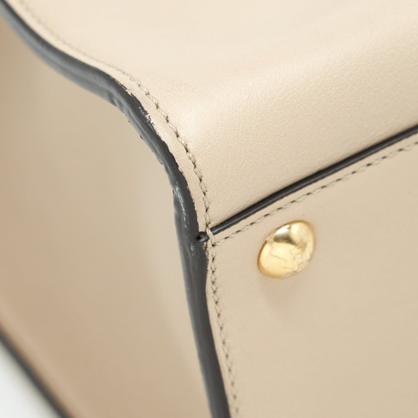 Fendi Peekaboo Iconic Essentially Beige GHW