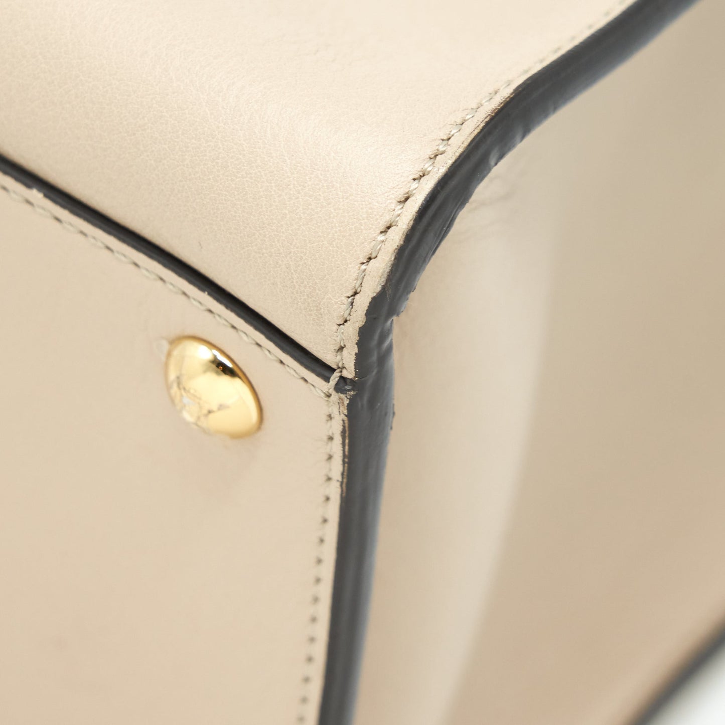 Fendi Peekaboo Iconic Essentially Beige GHW