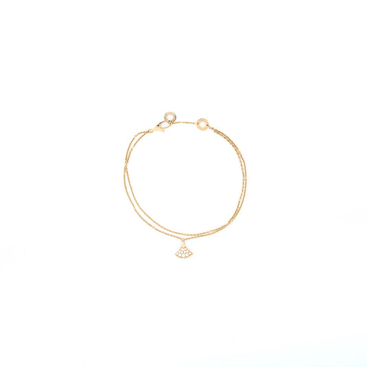 Bvlgari Size M/L Diva’s Dream Bracelet Rose Gold Diamonds