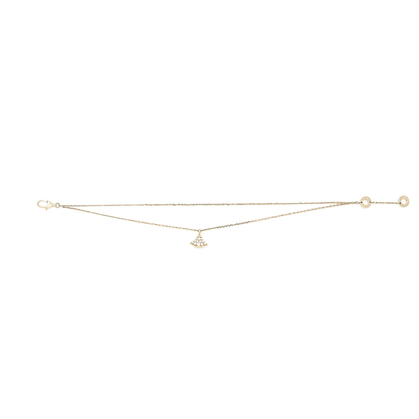 Bvlgari Size M/L Diva’s Dream Bracelet Rose Gold Diamonds
