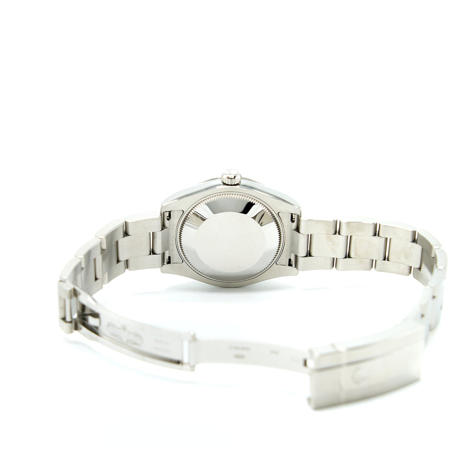 Rolex Oyster Perpetual 31MM Oystersteel Features White Dial Oyster Bracelet M177200-0016