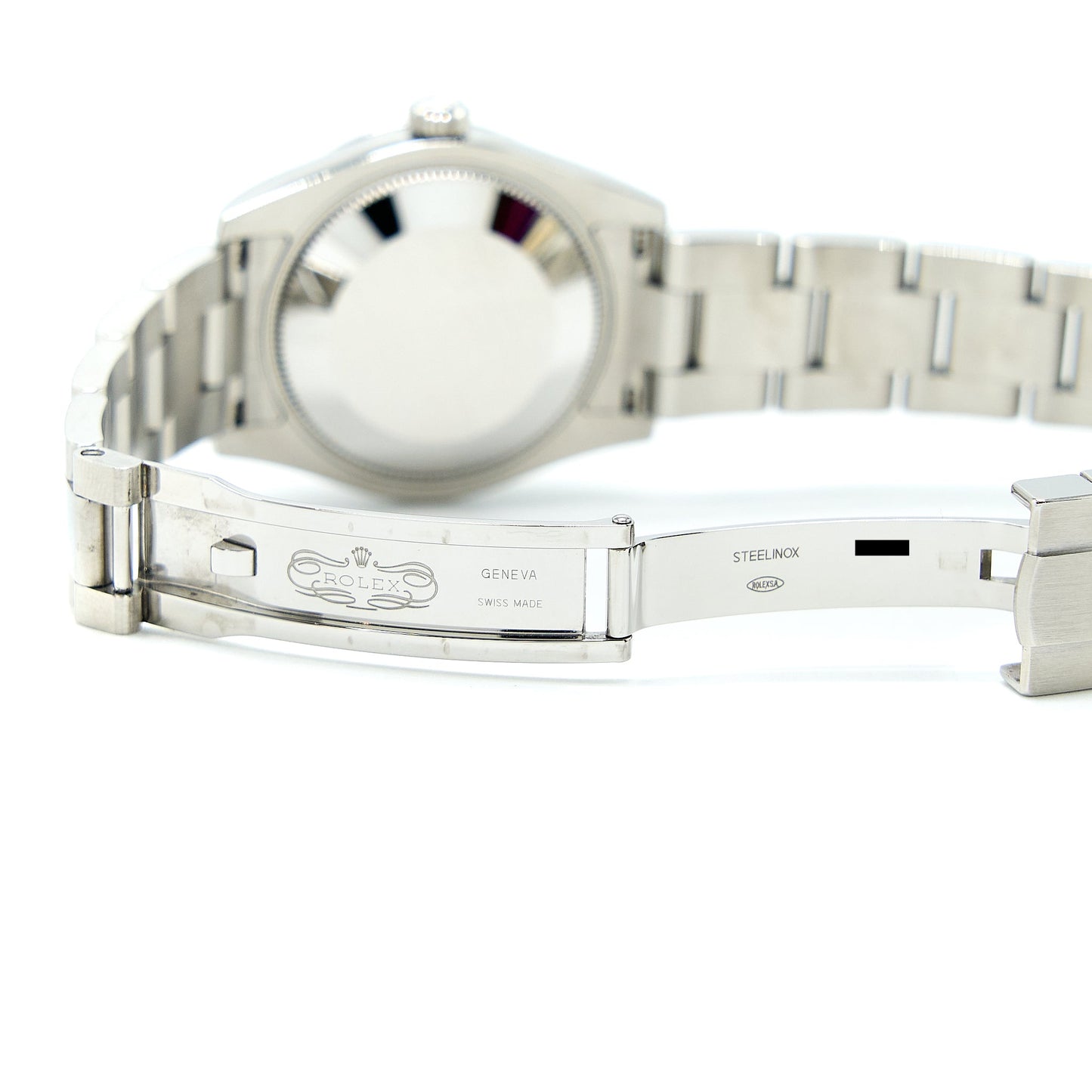 Rolex Oyster Perpetual 31MM Oystersteel Features White Dial Oyster Bracelet M177200-0016