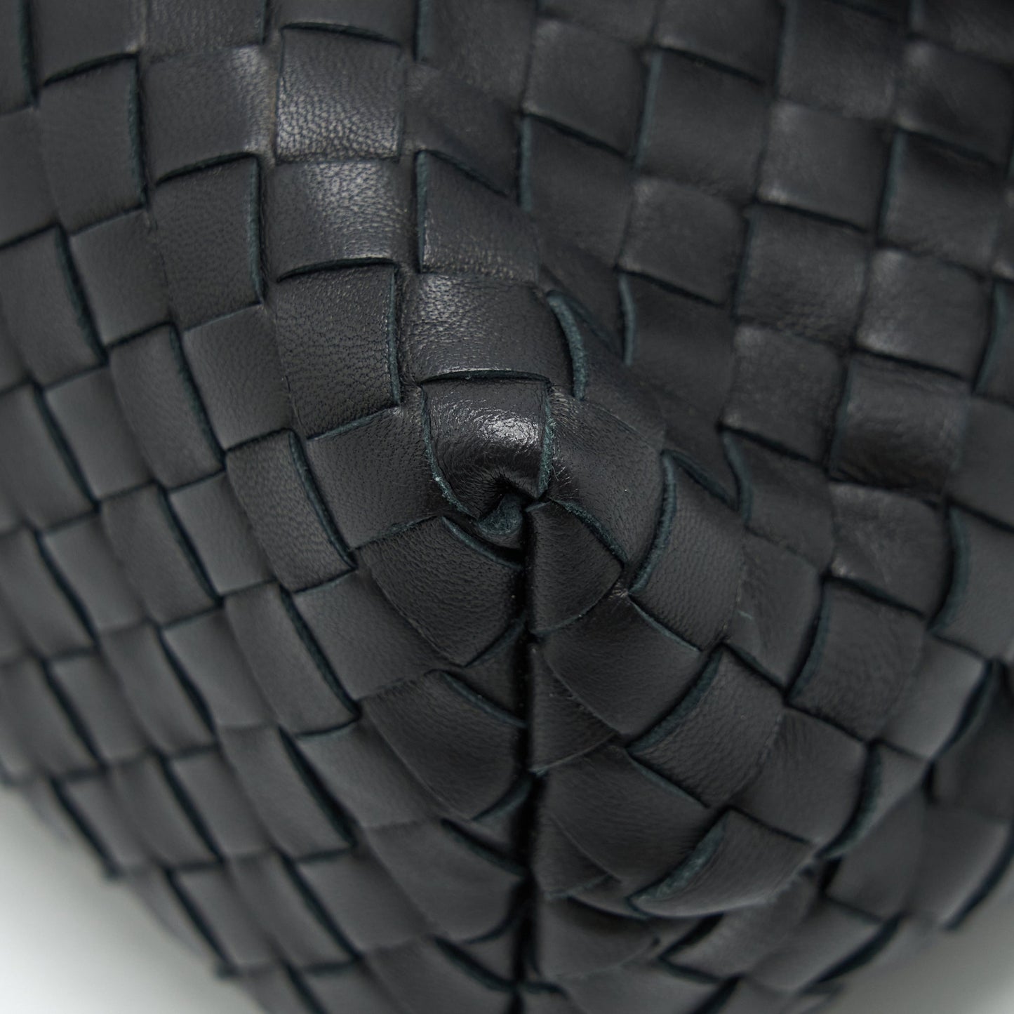 Bottega Veneta Olympia Bag Black With Black Hardware