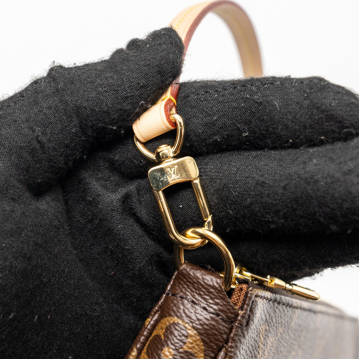 Louis Vuitton Pochette Accessories Monogram CANVAS GHW