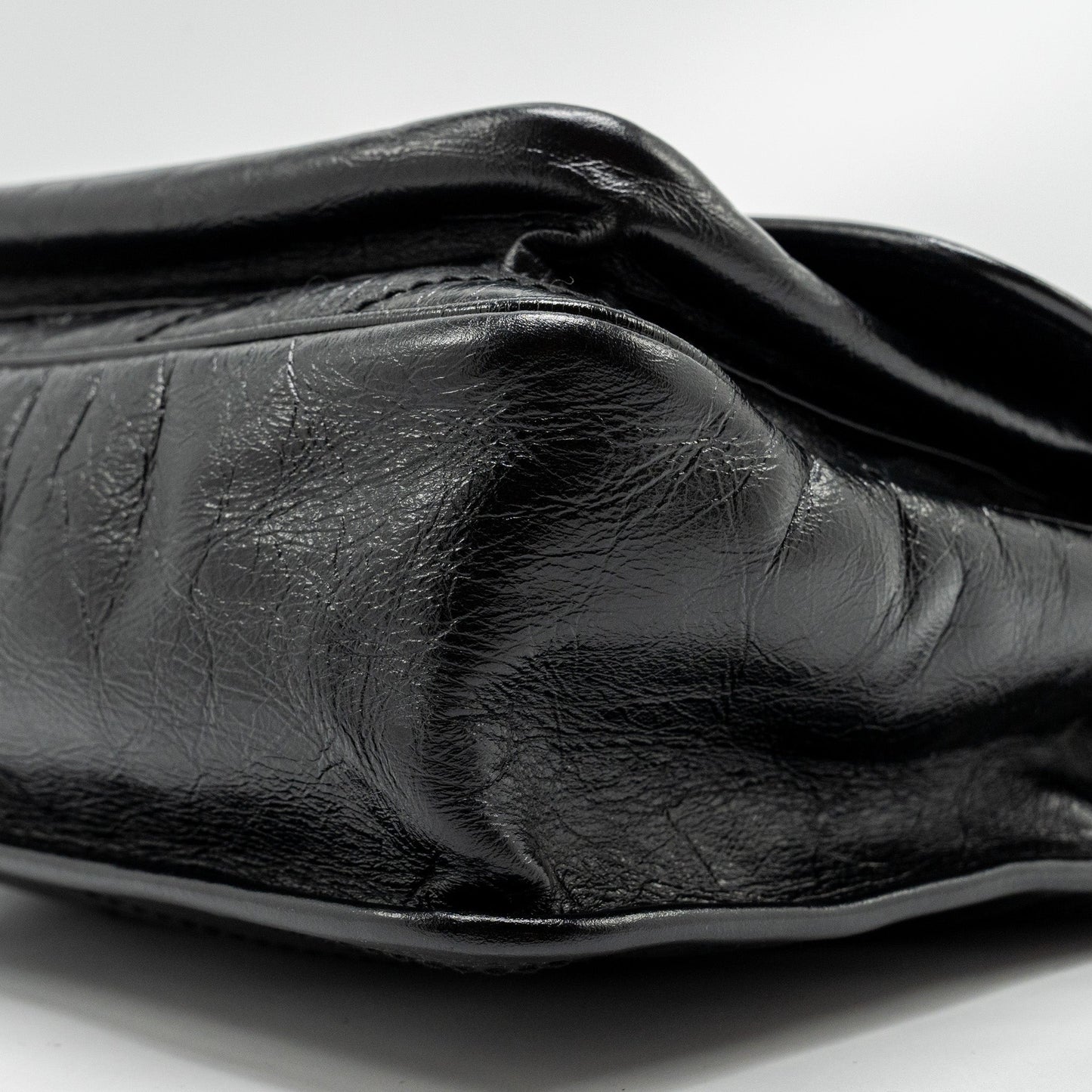 Saint Laurent Medium Niki Calfskin Black Ruthenium Hardware