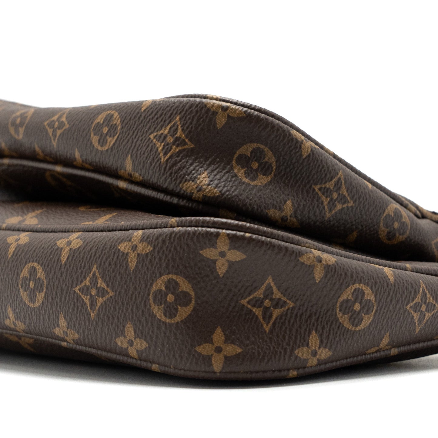 Louis Vuitton Multi Pochette Monogram Canvas Khaki Strap GHW