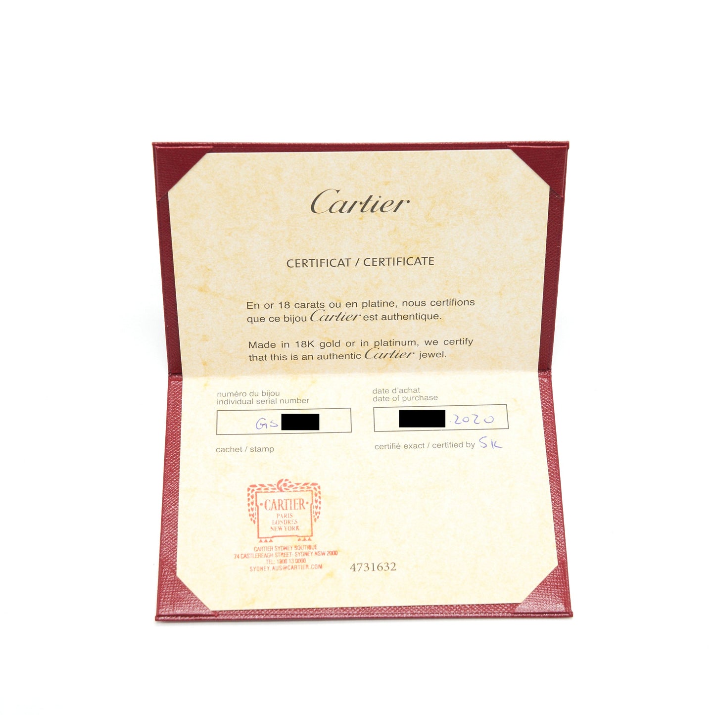 CARTIER SIZE 52 TRINITY CLASSIQUE RING WITH WHITE GOLD, YELLOW GOLD, ROSE GOLD