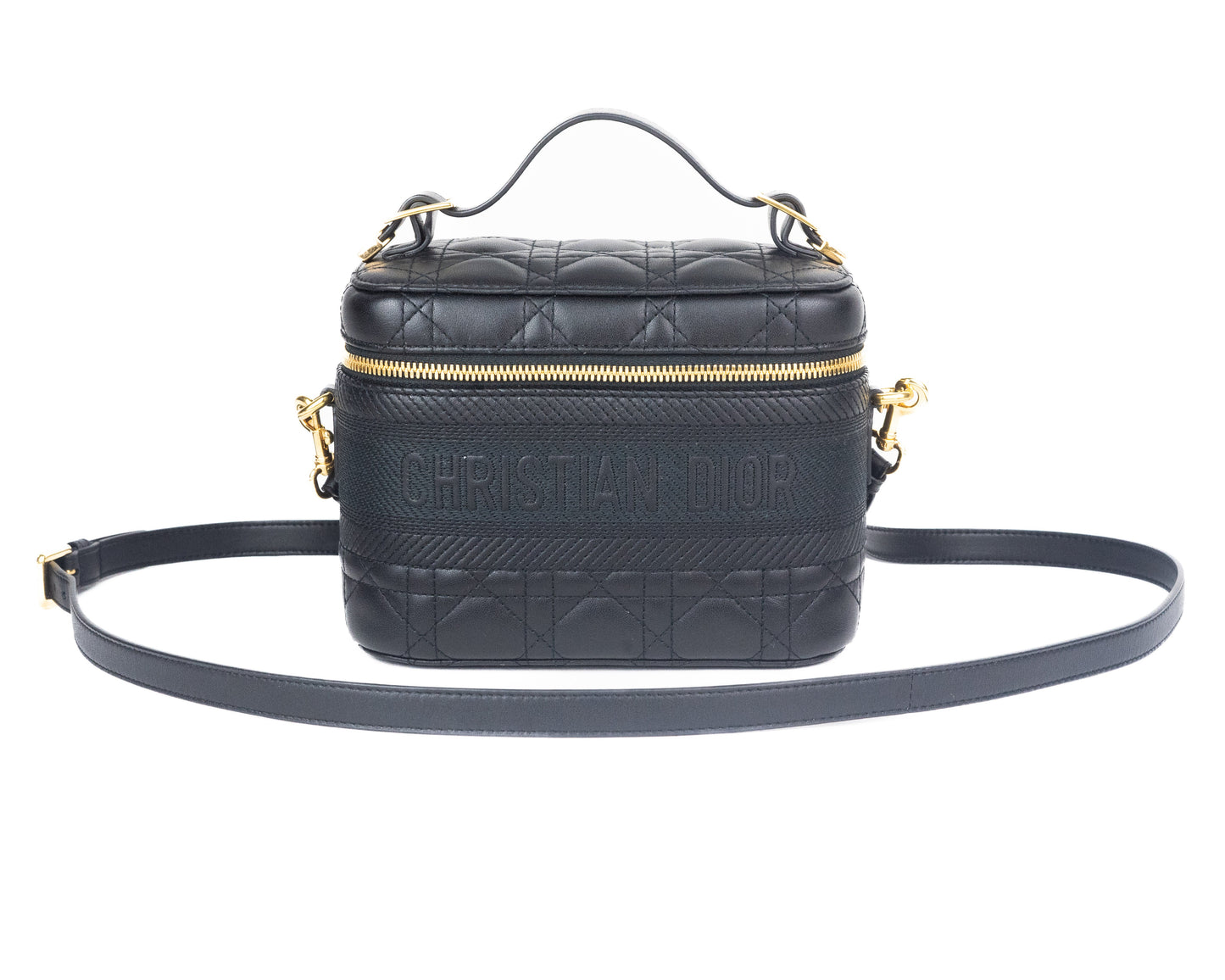 Dior Small Dior Travel Vanity Case in Black