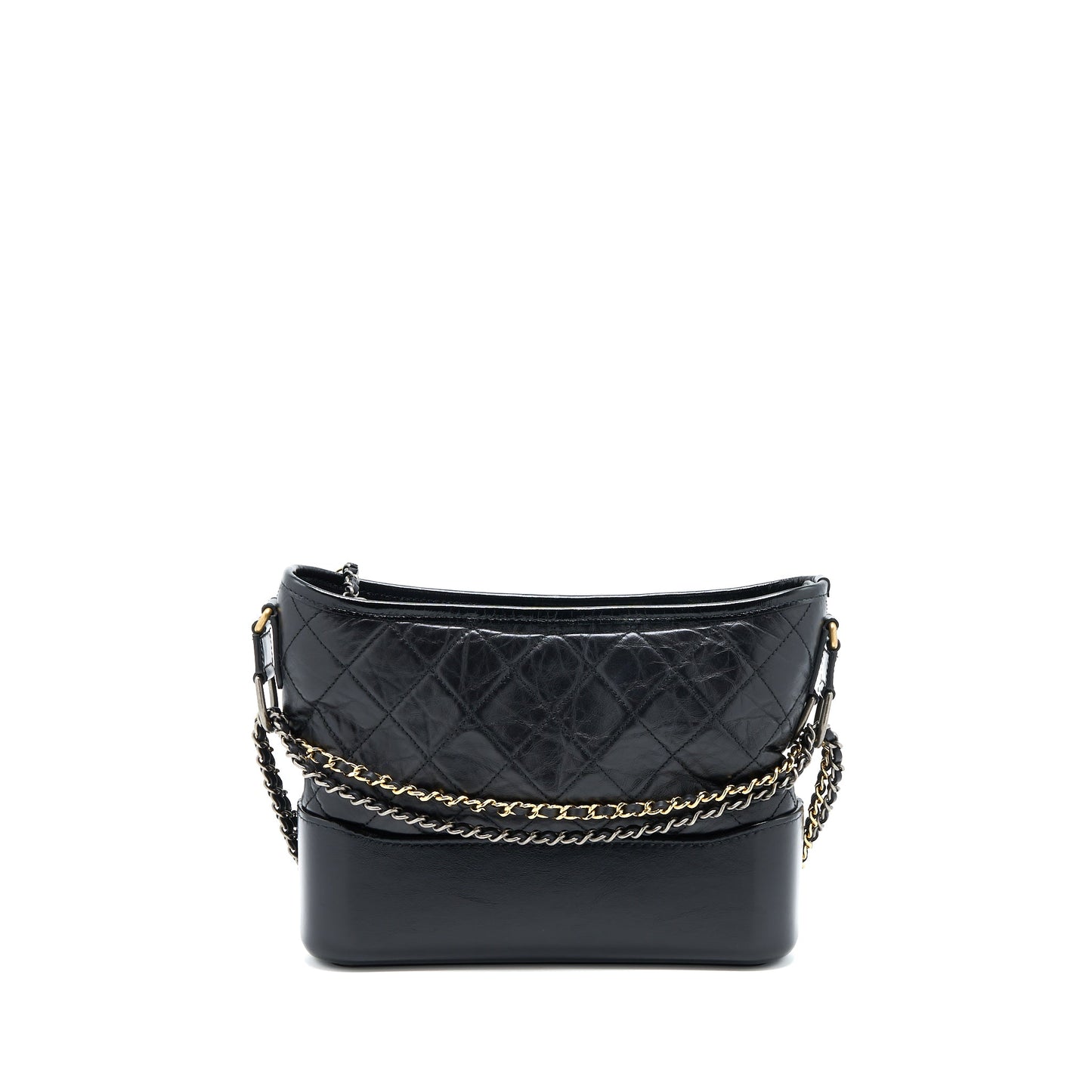 Chanel New Medium Gabrielle Hobo Bag Aged Smooth Calfskin Multicolour Hardware
