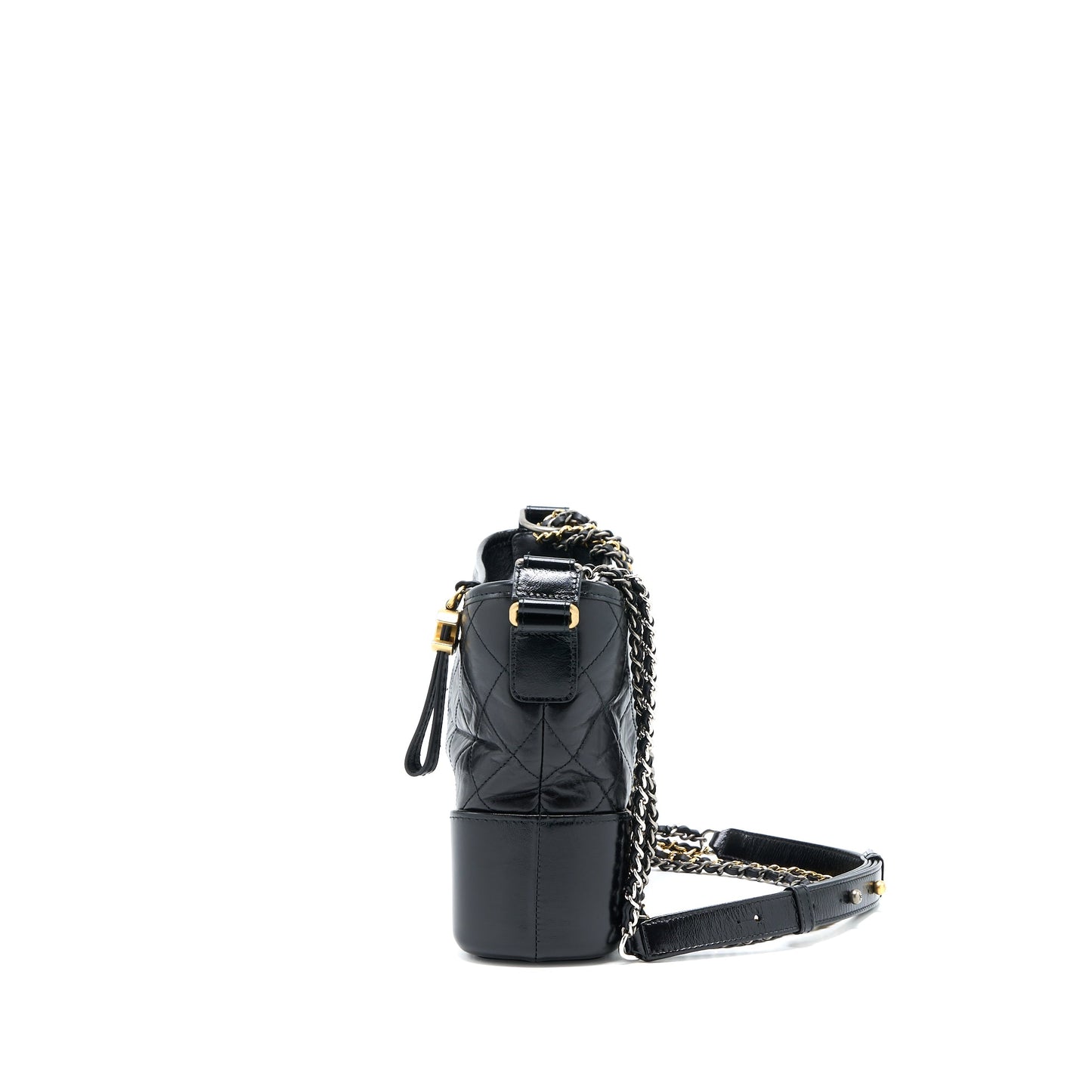 Chanel New Medium Gabrielle Hobo Bag Aged Smooth Calfskin Multicolour Hardware