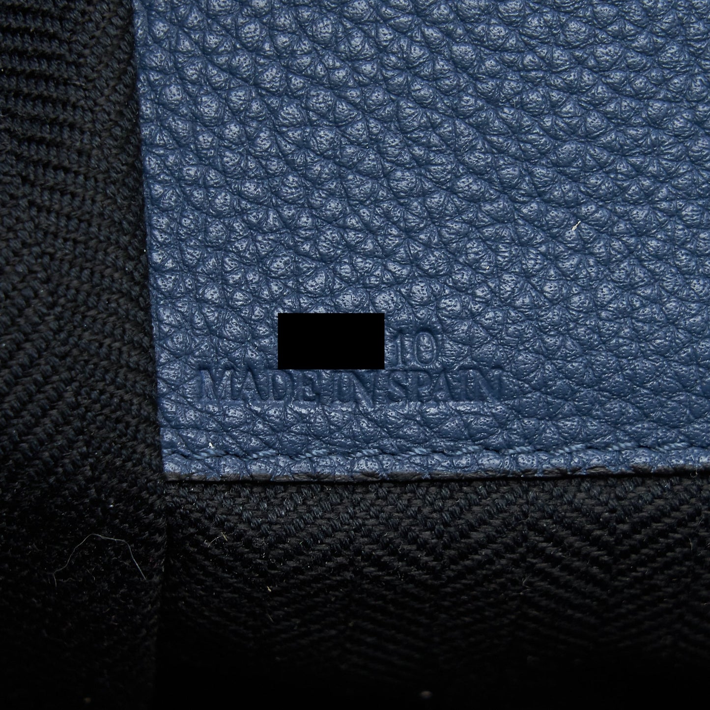 Loewe Hammock Bag Navy GHW