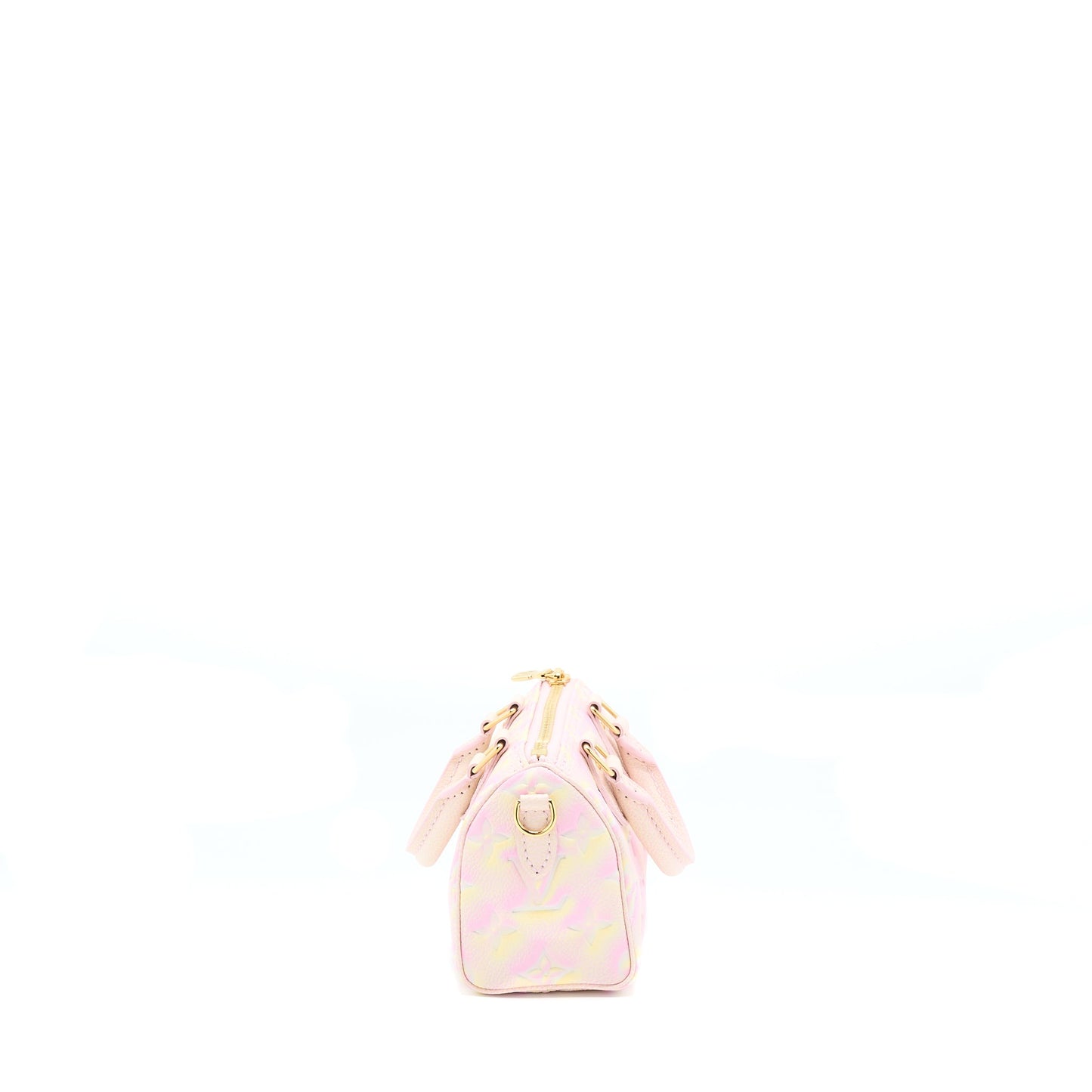 Louis Vuitton Nano Speedy Monogram Empreinte Multicoloure GHW