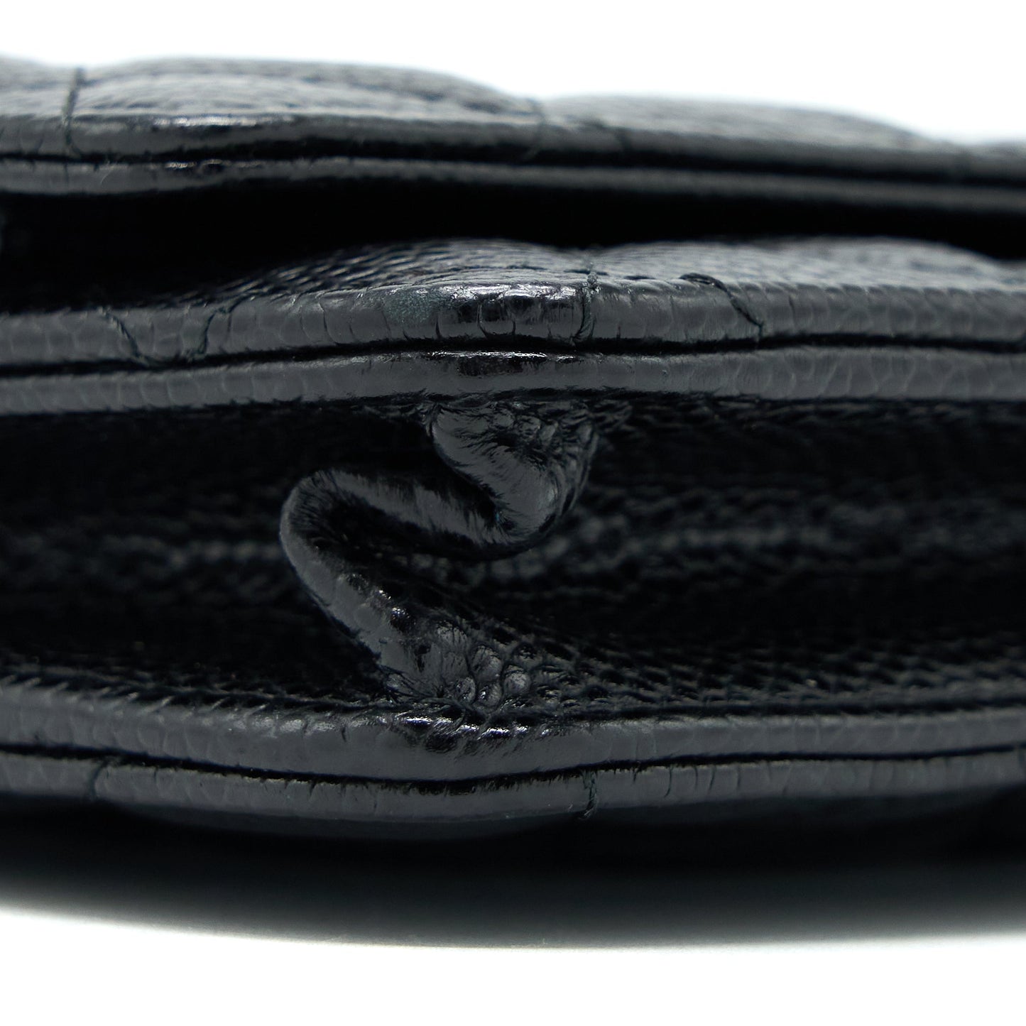 Chanel Classic Wallet On Chain Caviar Black GHW