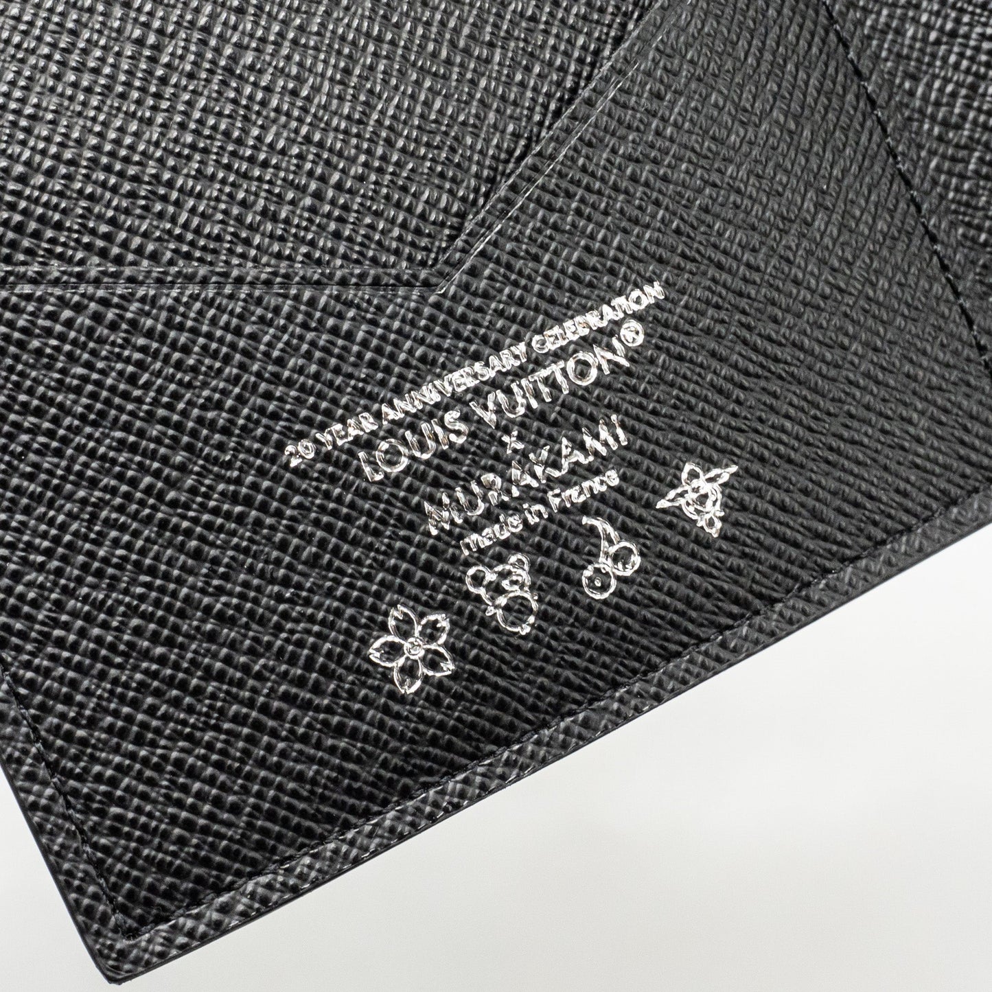 Louis Vuitton x TM Passport Cover Black/Multicoloured Monogram Canvas