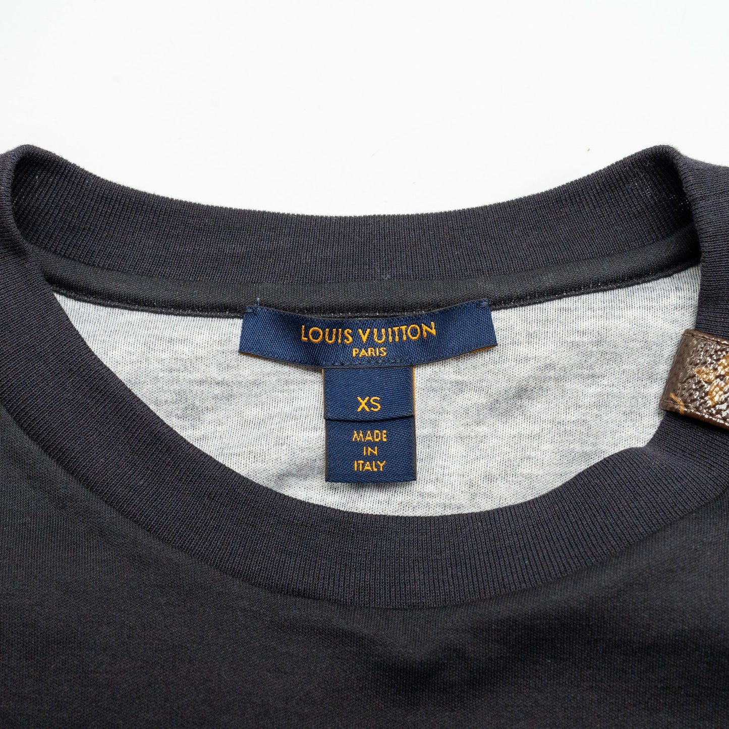 Louis Vuitton size XS printed T-shirt Cotton Black / Multicoloure