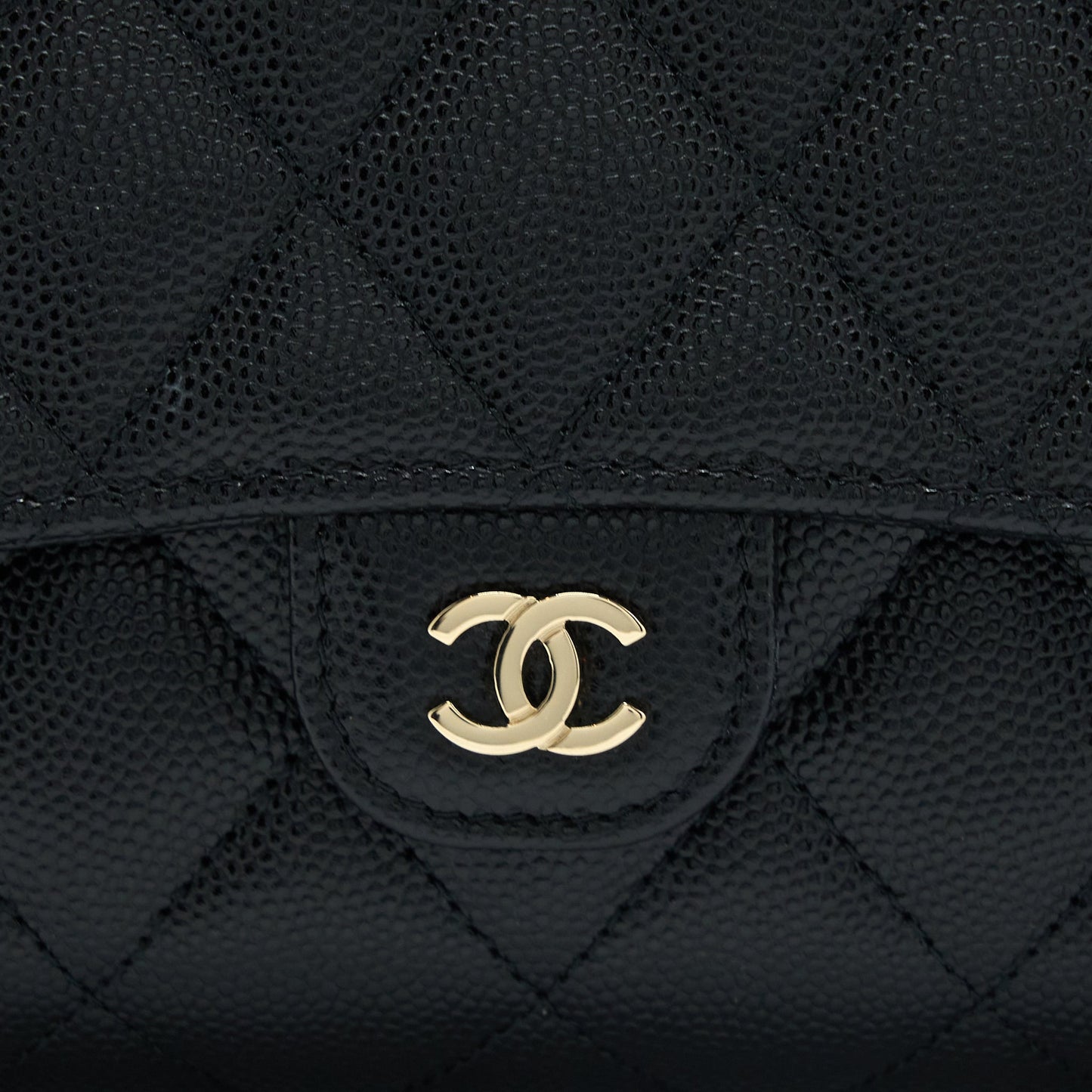 Chanel 3 in 1 Wallet on Chain Caviar Black LGHW