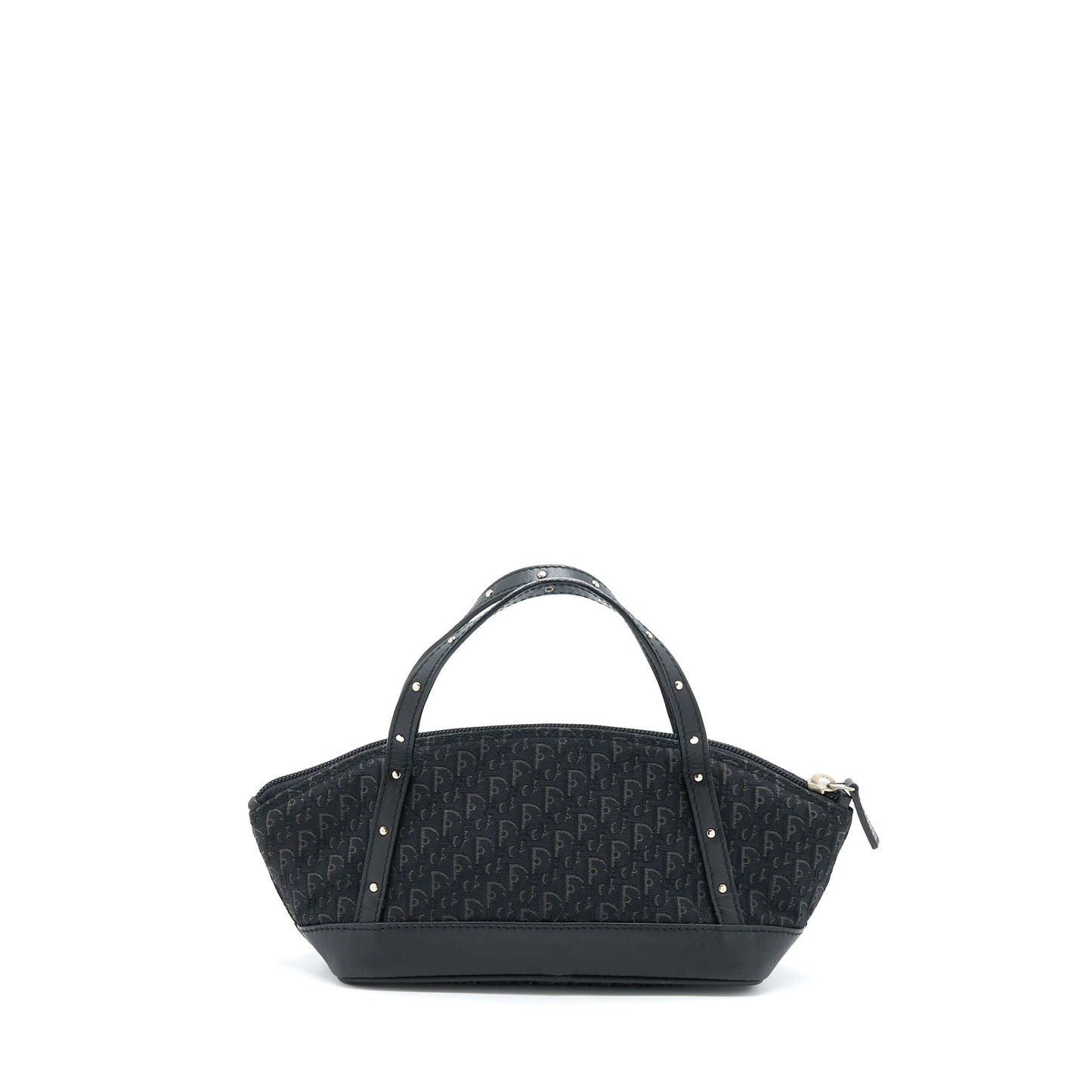 Luxury Dior Vintage Mini Bag Oblique Canvas Black SHW