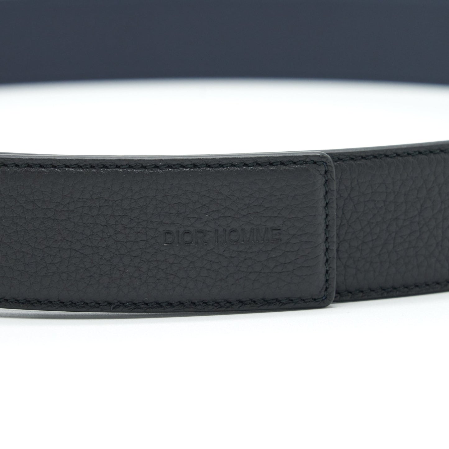 Dior Size 110 Men’s Belt Black/Navy SHW