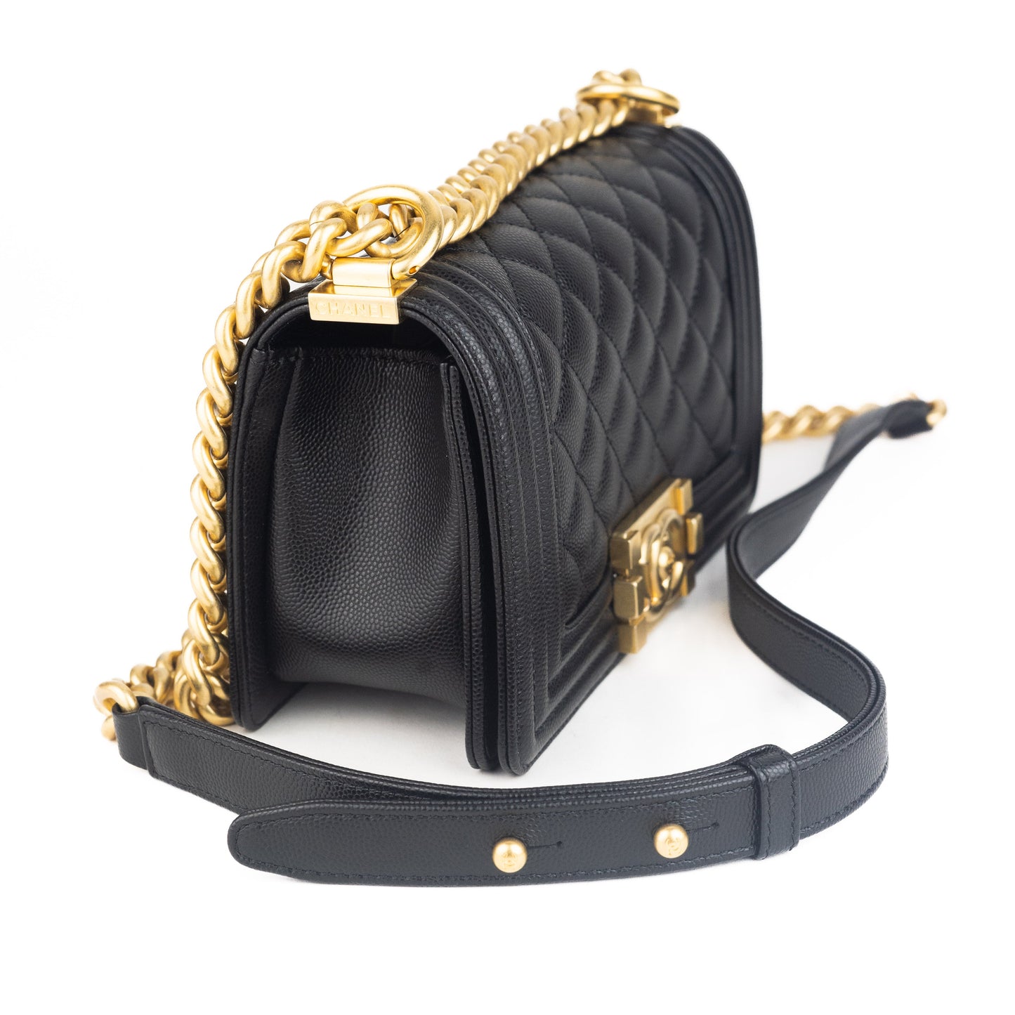 Chanel Caviar Quilted Small Boy bag