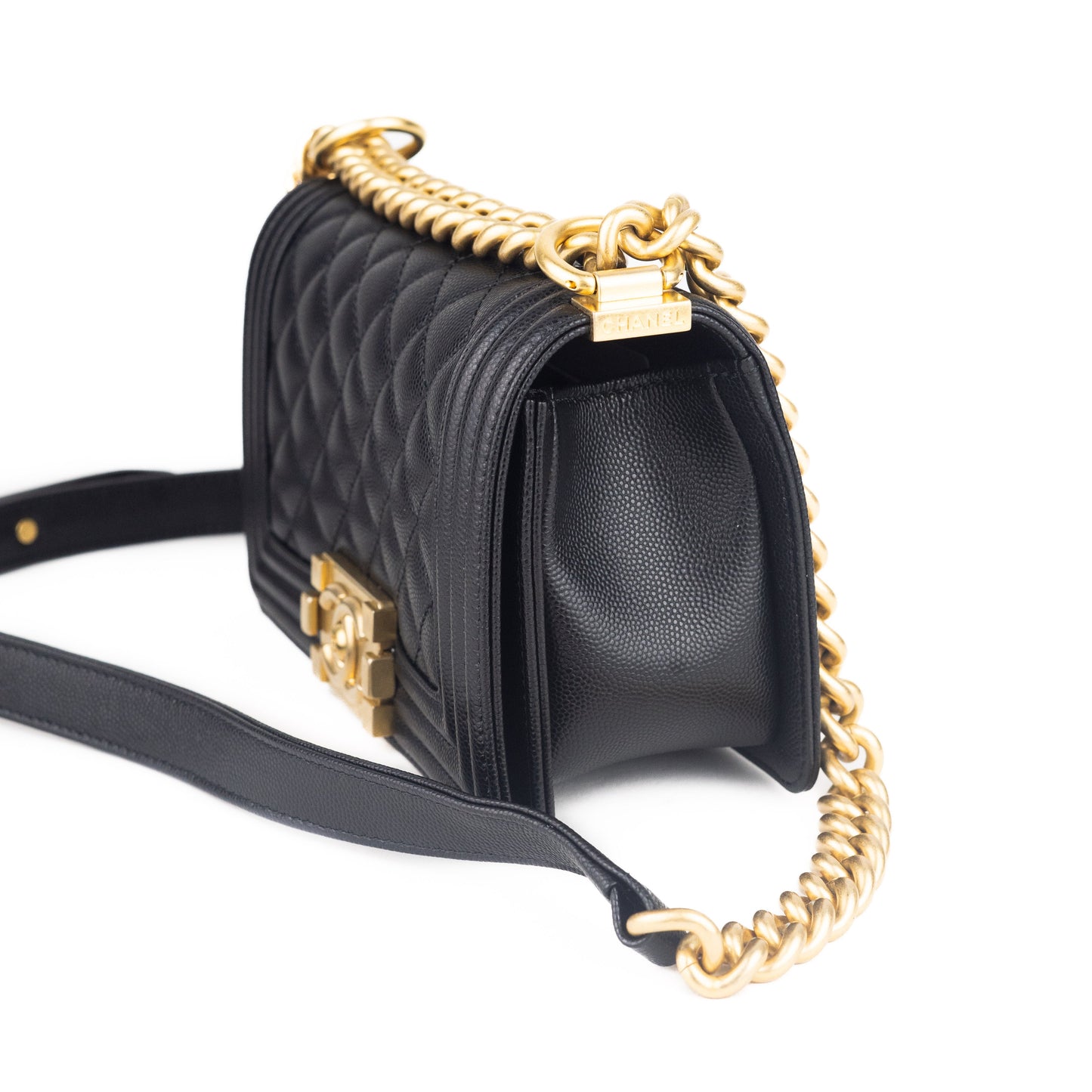 Chanel Caviar Quilted Small Boy bag