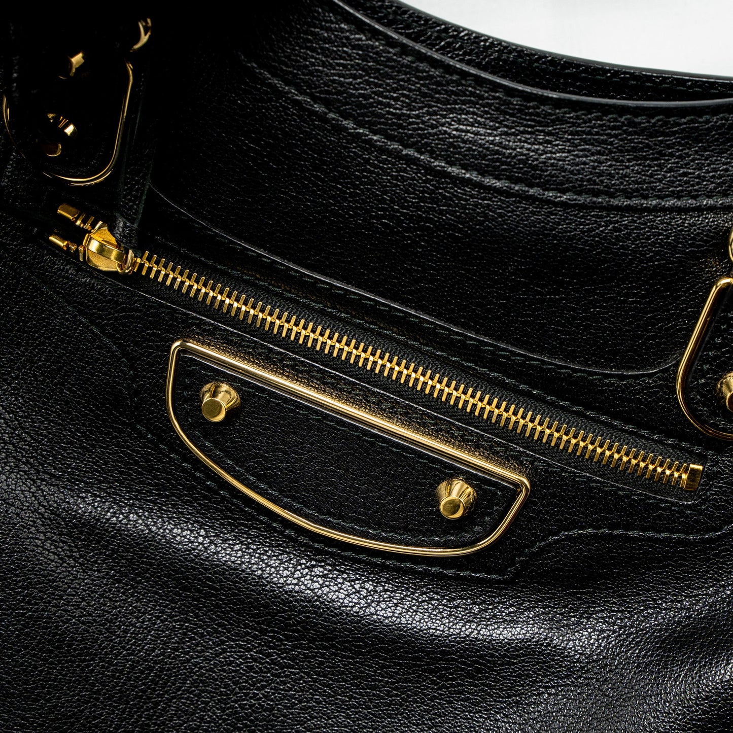Balenciaga Classic City Bag Leather Black GHW
