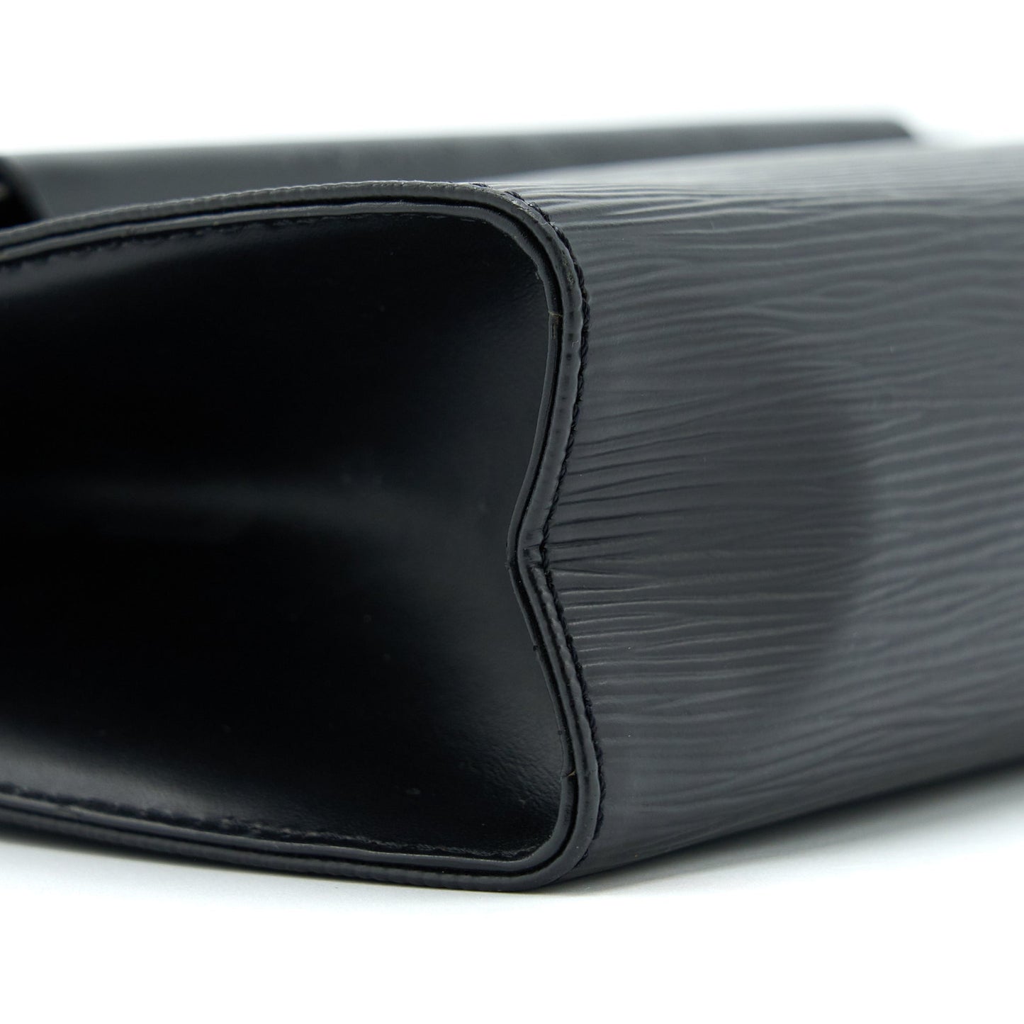 Louis Vuitton Vintage Shoulder Bag EPI Black