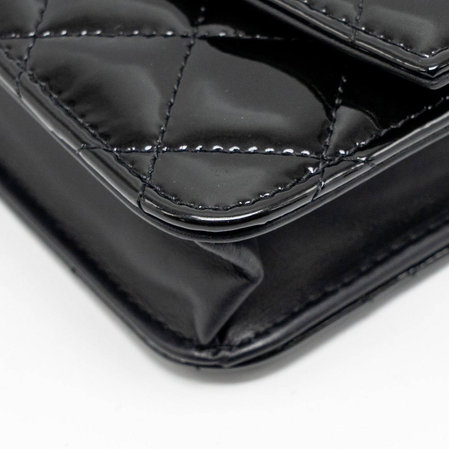 Chanel Wallet on Chain Patent Leather Black SHW