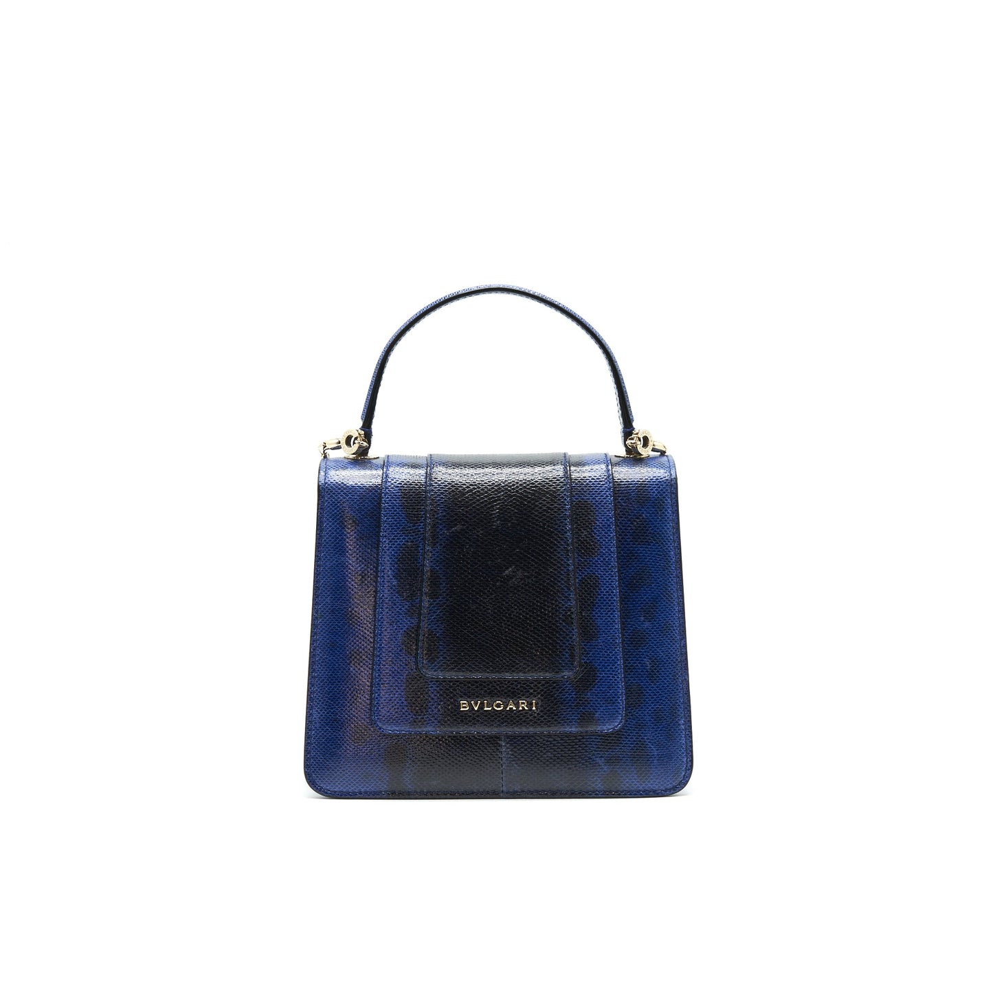 BVLGARI SERPENTI FOREVER CROSSBODY BAG DARK BLUE