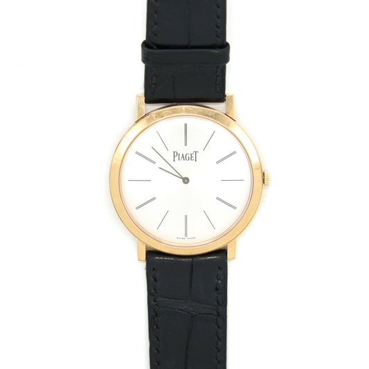 Piaget Altiplano Watch 38mm 18k Rose Gold Hand-Wound Mechanical Movement