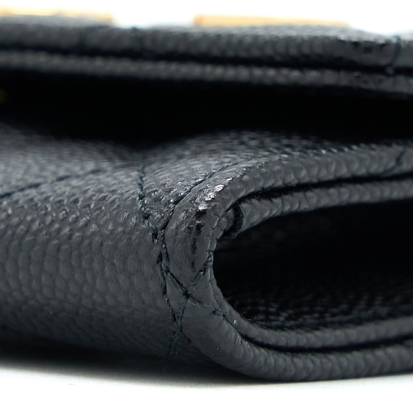 Chanel 23C Limited Edition Card Holder Caviar Black GHW (Microchip)