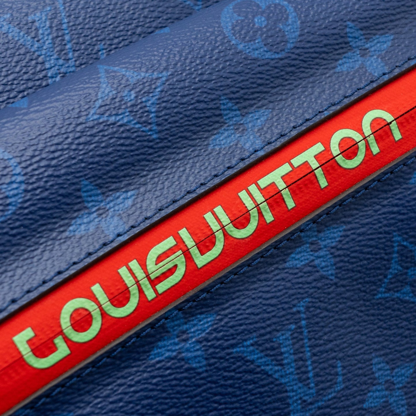 Louis Vuitton Messenger Bag Monogram Canvas Pacific Blue/ Multicolour Hardware
