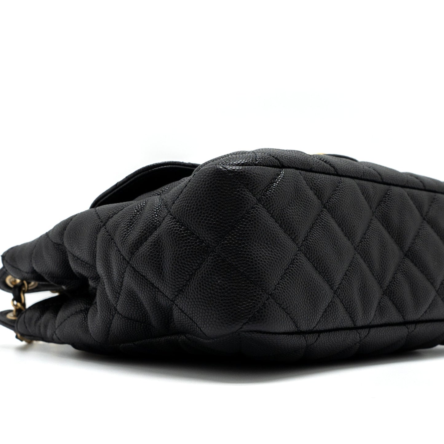 Chanel 23C Hobo Bag Grained Calfskin Black GHW (Microchip)