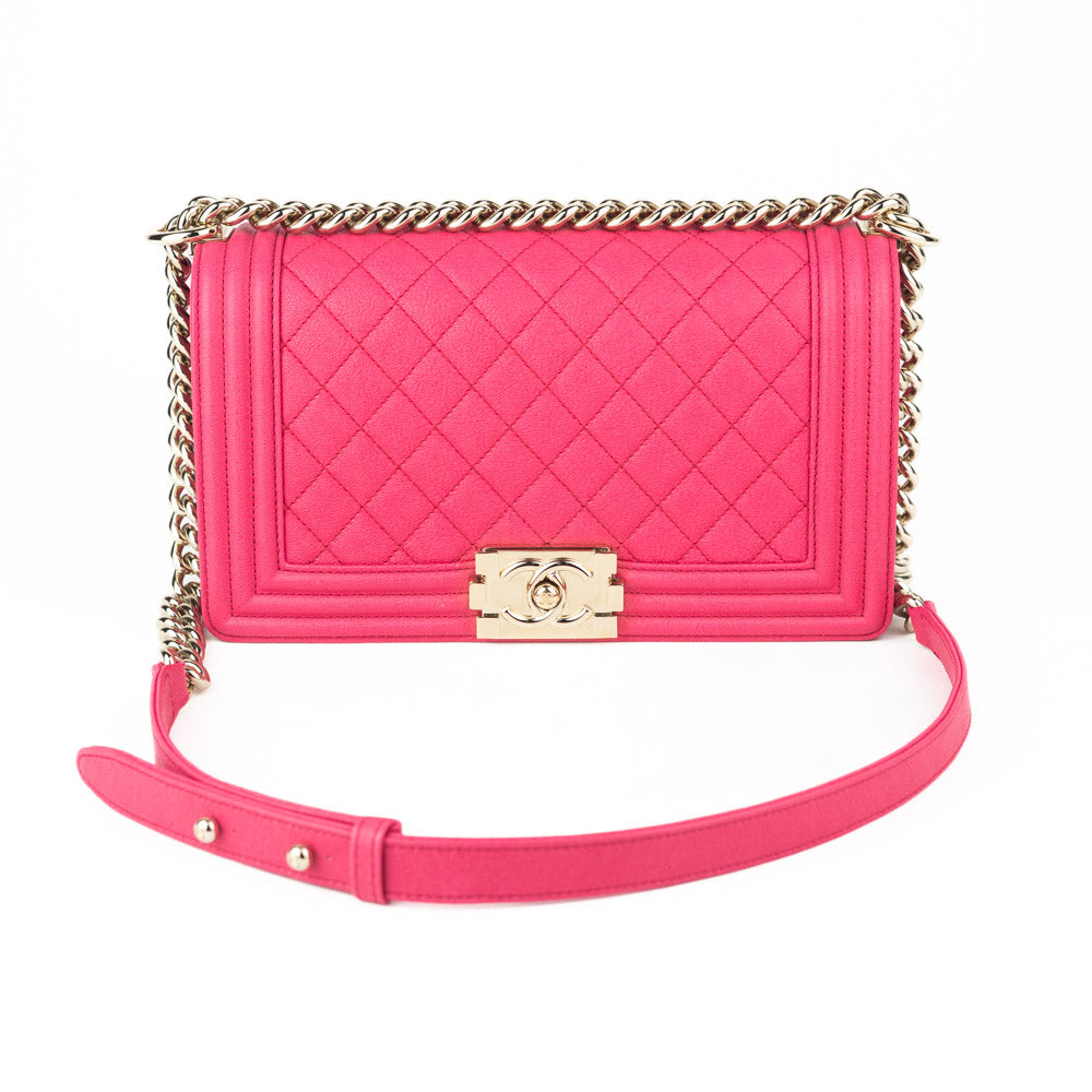 Chanel Medium Boy Bag Pink