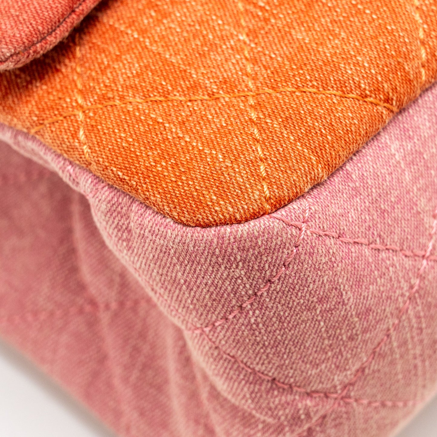 Chanel Maxi 2.55 Reissue Double Flap Bag Fabric Multicolour GHW