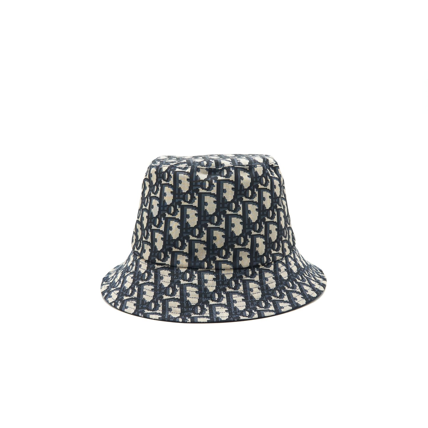Luxury Dior Size57 Reversible Teddy-D Small Brim Bucket Hat