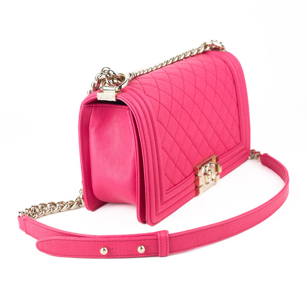Chanel Medium Boy Bag Pink