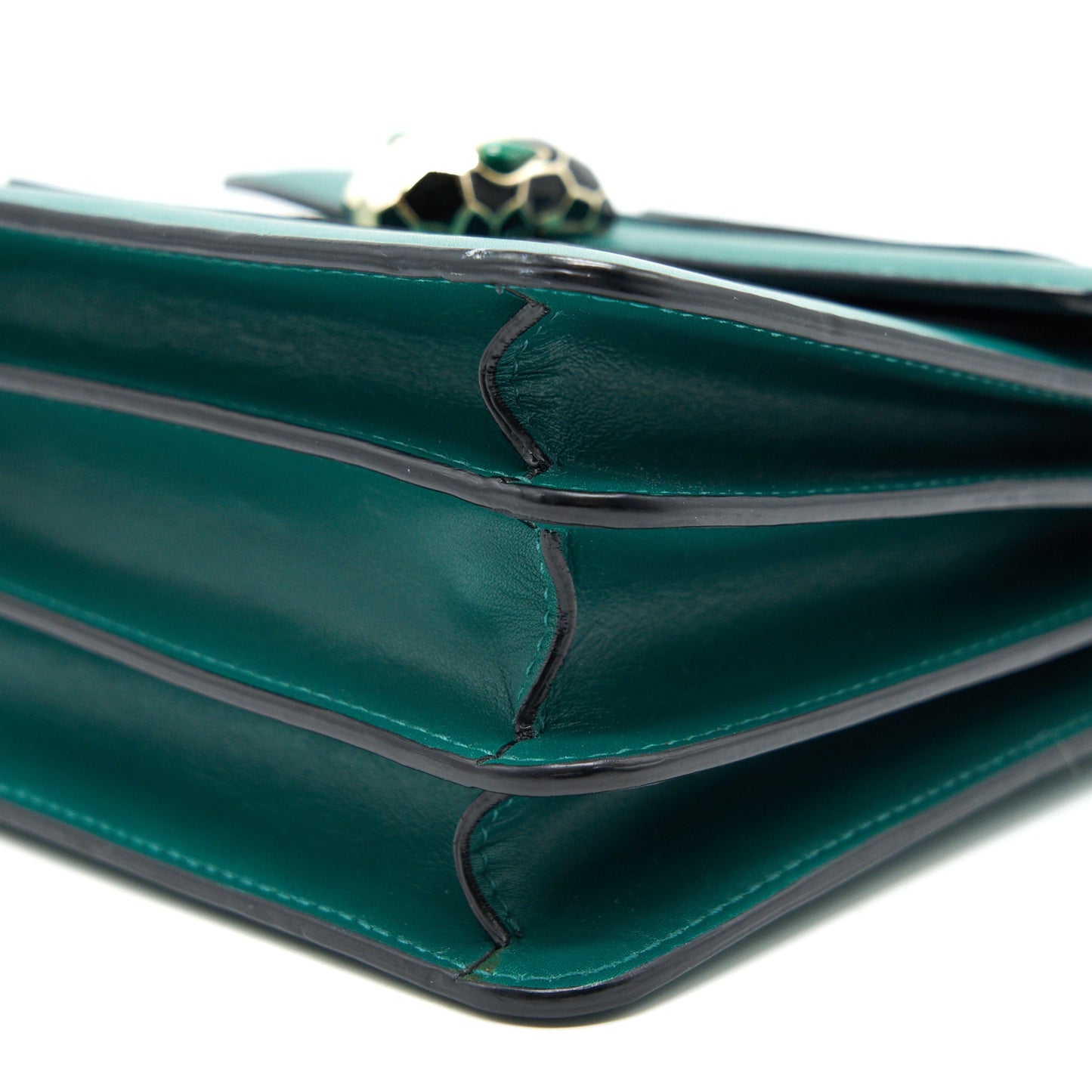 BVLGARI SERPENTI FOREVER CROSSBODY BAG GREEN