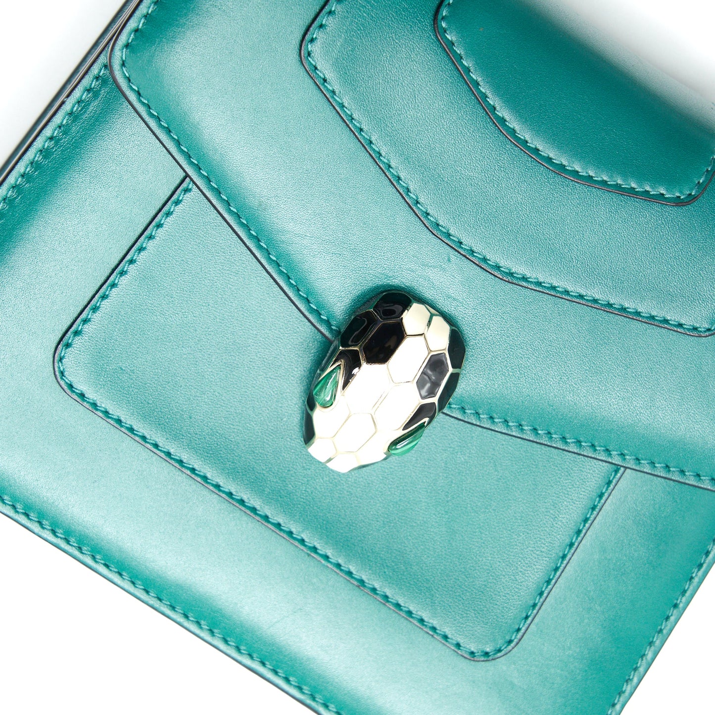 BVLGARI SERPENTI FOREVER CROSSBODY BAG GREEN
