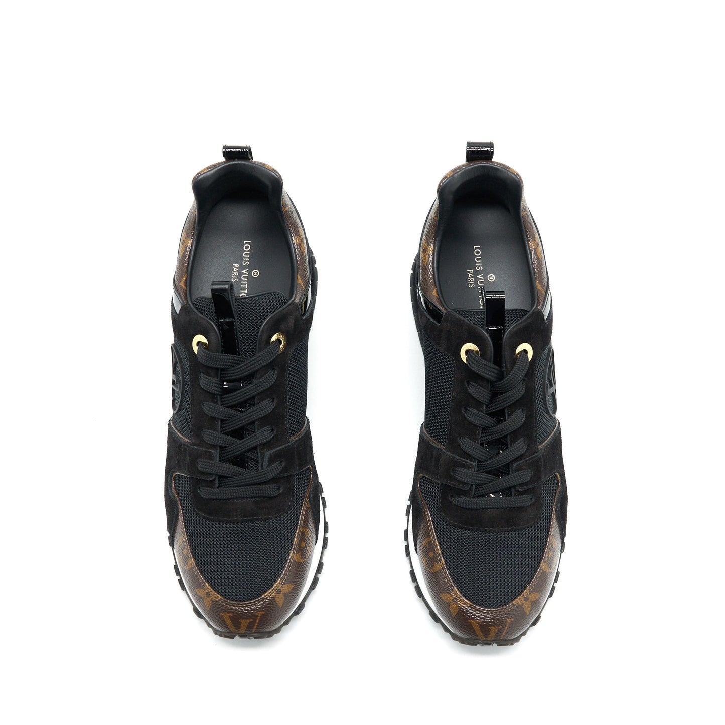 Louis Vuitton size 39.5 Run Away Sneakers Monogram